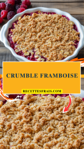 Crumble framboise