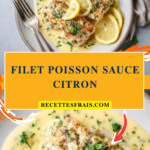 Filet poisson sauce citron
