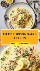 Filet poisson sauce citron