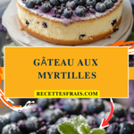 Gâteau aux myrtilles