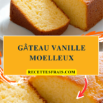 Gâteau vanille moelleux