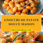 Gnocchi de patate douce maison