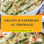 Gratin d’asperges au fromage
