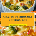 Gratin de brocoli au fromage
