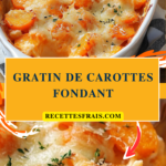 Gratin de carottes fondant