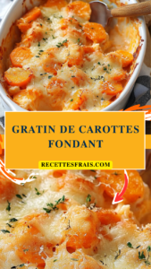 Gratin de carottes fondant