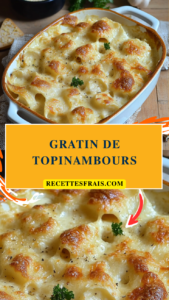 Gratin de topinambours