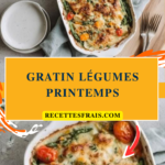 Gratin légumes printemps
