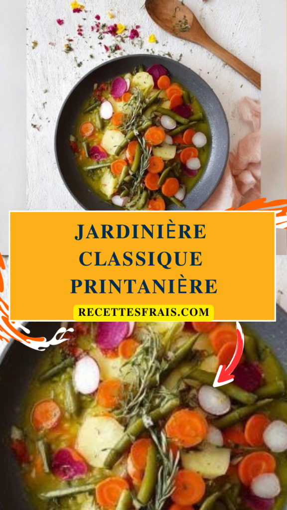 Jardinière classique printanière