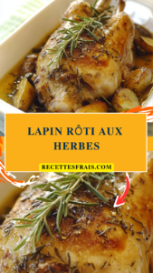 Lapin rôti aux herbes