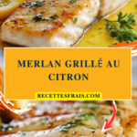Merlan grillé au citron
