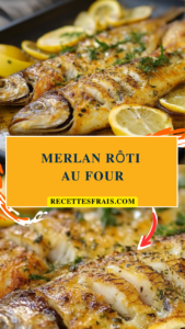 Merlan rôti au four