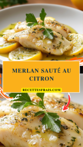 Merlan sauté au citron