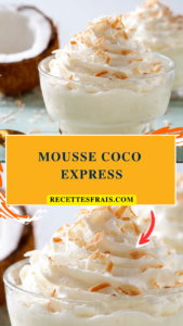 Mousse coco express
