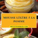 Mousse légère à la pomme