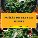 Poêlée de blettes simple