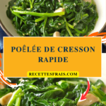 Poêlée de cresson rapide