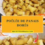 Poêlée de panais dorés