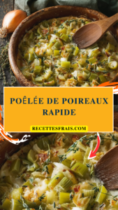 Poêlée de poireaux rapide