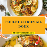 Poulet citron ail doux