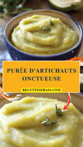 Purée d’artichauts onctueuse