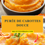 Purée de carottes douce