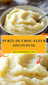 Purée de chou-fleur onctueuse