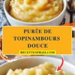 Purée de topinambours douce