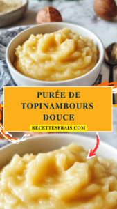 Purée de topinambours douce