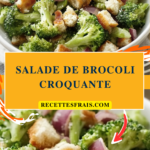Salade de brocoli croquante