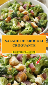 Salade de brocoli croquante