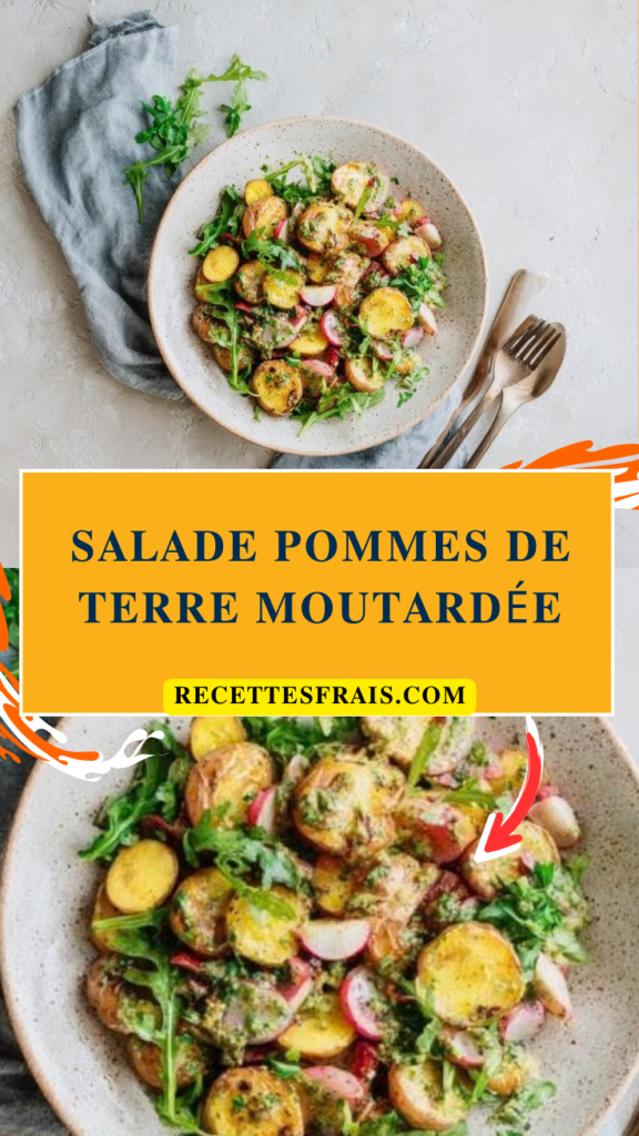Salade pommes de terre moutardée