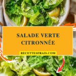 Salade verte citronnée