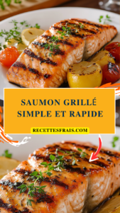 Saumon grillé simple et rapide