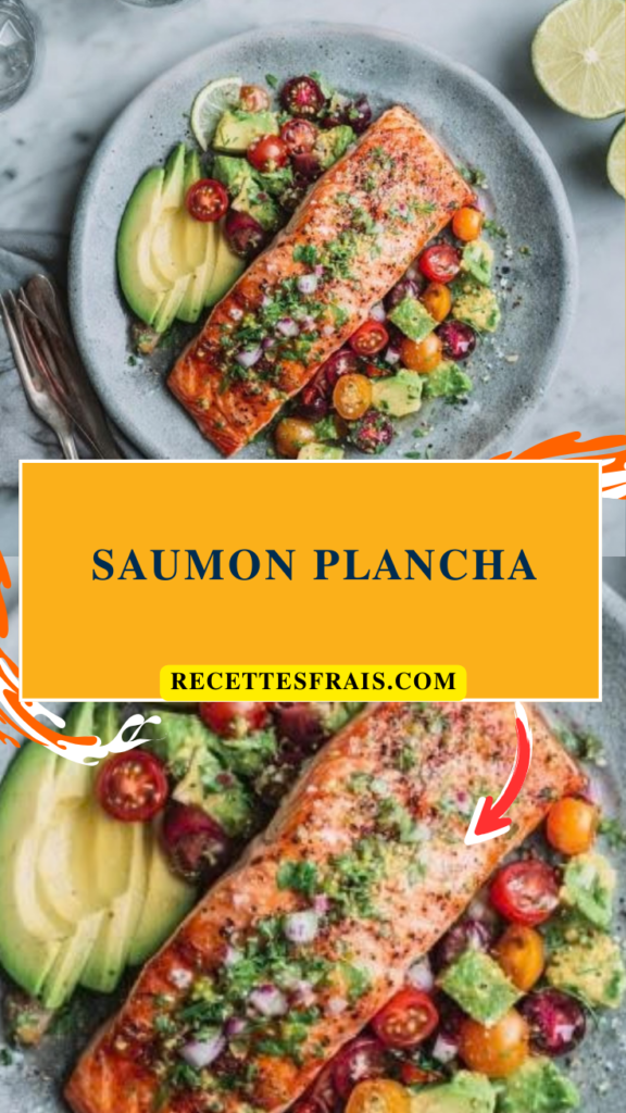 Saumon plancha