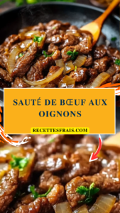 Sauté de bœuf aux oignons