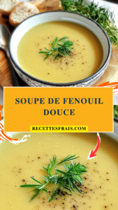 Soupe de fenouil douce