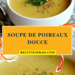 Soupe de poireaux douce