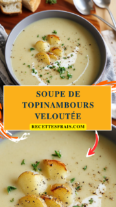 Soupe de topinambours veloutée