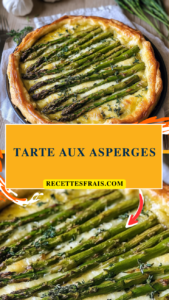 Tarte aux asperges