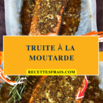 Truite à la moutarde