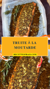 Truite à la moutarde