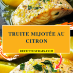 Truite mijotée au citron