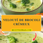 Velouté de brocoli crémeux