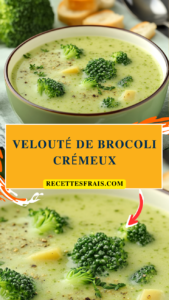 Velouté de brocoli crémeux
