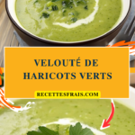Velouté de haricots verts