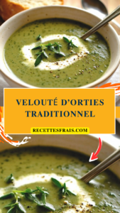 Velouté d’orties traditionnel