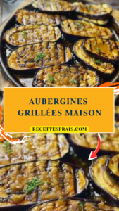 Aubergines grillées maison