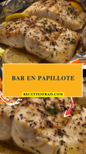 Bar en papillote