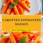 Carottes fondantes maison